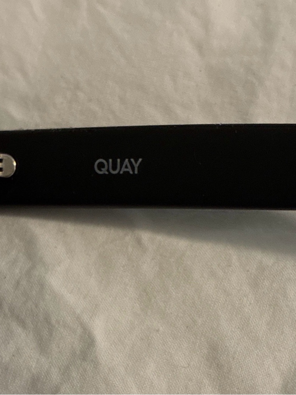 Quay Australia Black Oversized Square Sunglasses - Picture 5 of 5